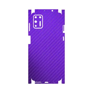 MAHOOT Purple-Fiber-FullSkin Cover Sticker for Motorola Moto G9 Plus