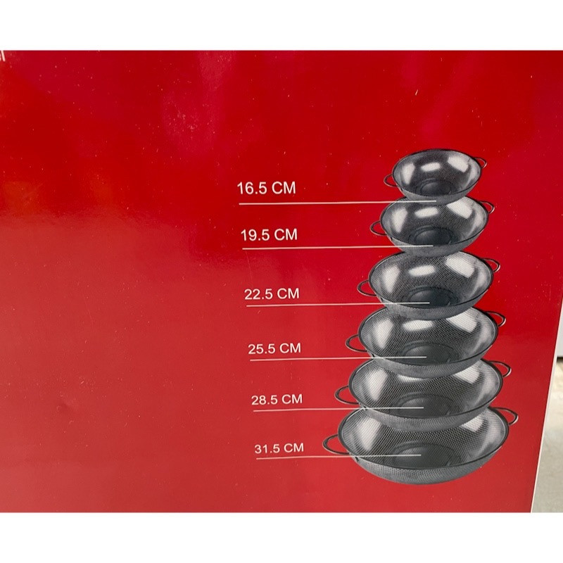 آبکش سی اند اس مدل پانچی SB-0006 بسته 6 عددی