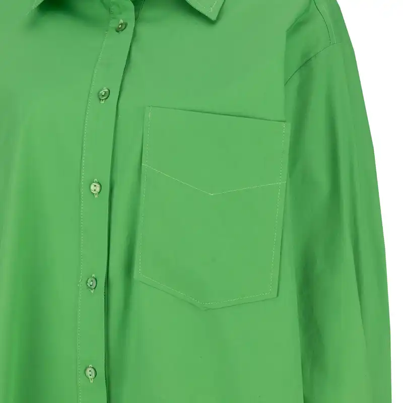 مانتو زنانه سرژه مدل 207234 رنگ سبز