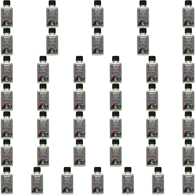 روغن ماشین اصلاح اندرسون مدل 2700 حجم 120 میلی لیتر بسته 41 عددی