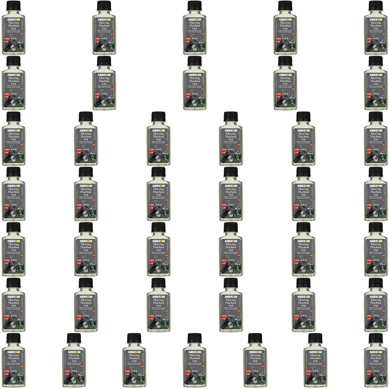 روغن ماشین اصلاح اندرسون مدل 2700 حجم 120 میلی لیتر بسته 41 عددی