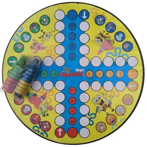بازی منچ و مارپله مدل Round