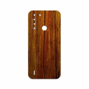 MAHOOT Orange-Wood Cover Sticker for Motorola One Fusion