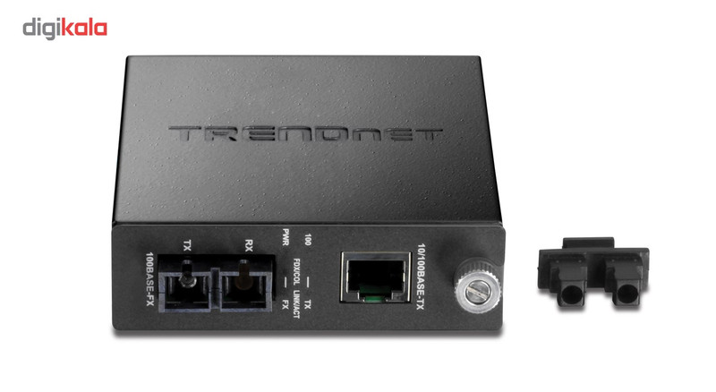 مبدل فیبر 10/100 و تک حالته ترندنت مدل TFC-110S15