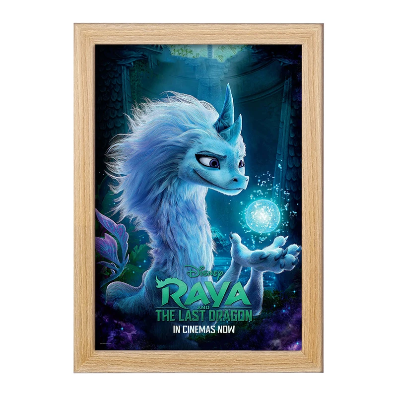 تابلو خندالو مدل رایا و آخرین اژدها Raya and the Last Dragon  کد 4780