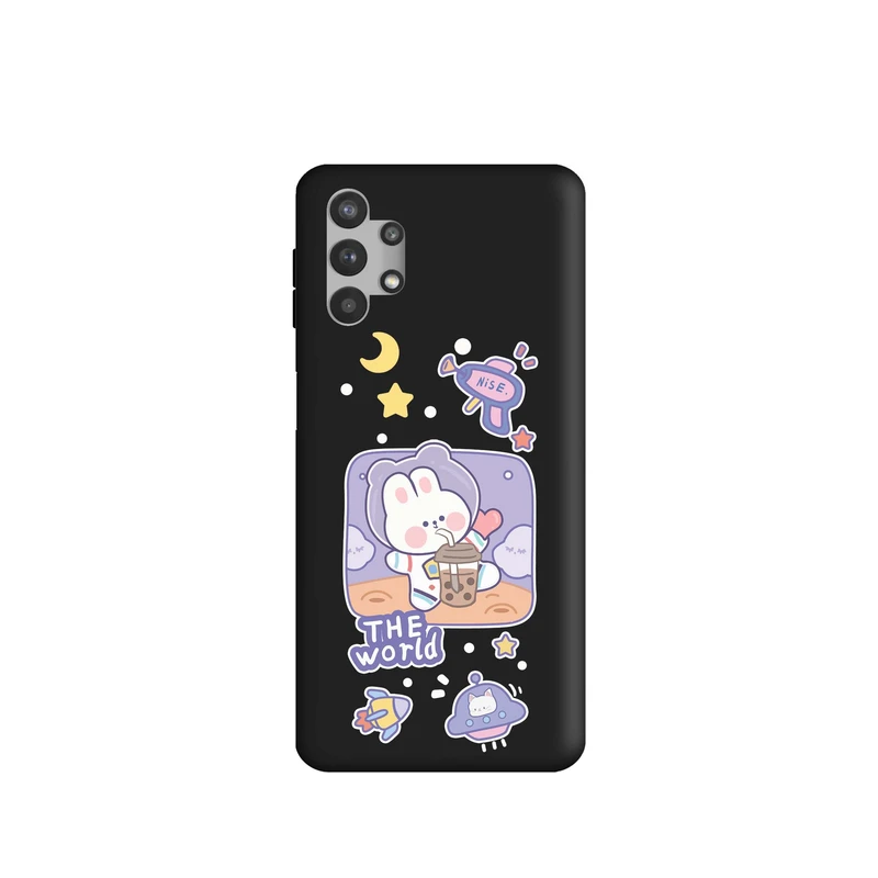 کاور طرح خرگوش بامزه کد m735 مناسب برای گوشی موبایل سامسونگ Galaxy A32 5G / M32 5G / A13 4G