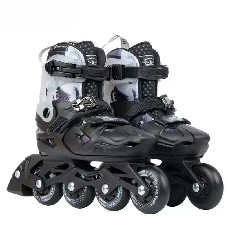 اسکیت کفشی فلاینگ ایکل مدل S3 به همراه کلاه و لوازم ایمنی و کیف اسکیت