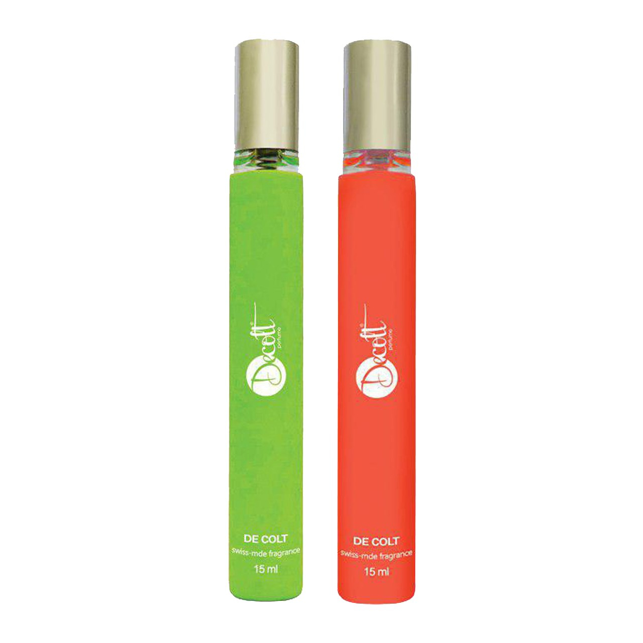 عطر جیبی دکلت مدل P15 حجم 15 میلی لیتر مجموعه 2 عددی