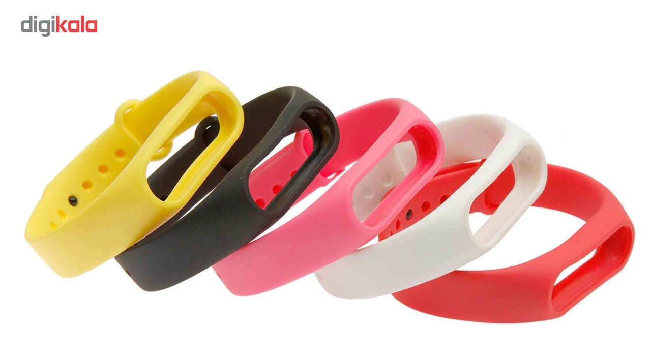 بند مچ بند هوشمند شیائومی مدل Mi Band 2 Silicone بسته 5 عددی main 1 4