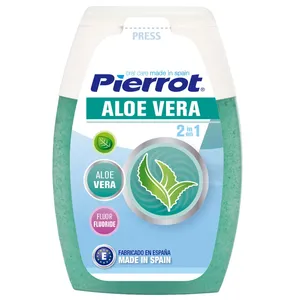 خمیردندان پیرروت مدل Aloe Vera 2 in 1 حجم 75ml
