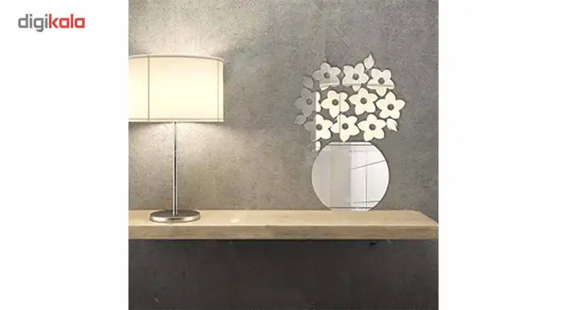 آینه دکوپدیده مدل گلدان