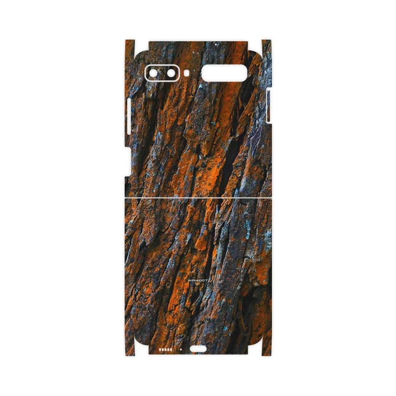 برچسب پوششی ماهوت مدل Wood Texture 6-FullSkin مناسب برای گوشی موبایل سامسونگ Galaxy Z Flip
