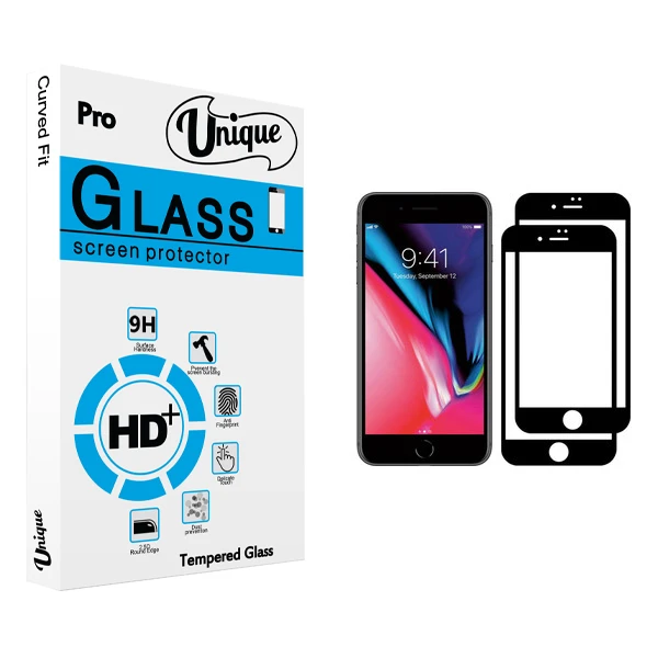 محافظ صفحه نمایش یونیک مدل ULTRA مناسب برای گوشی موبایل اپل iPhone 7 Plus بسته دو عددی