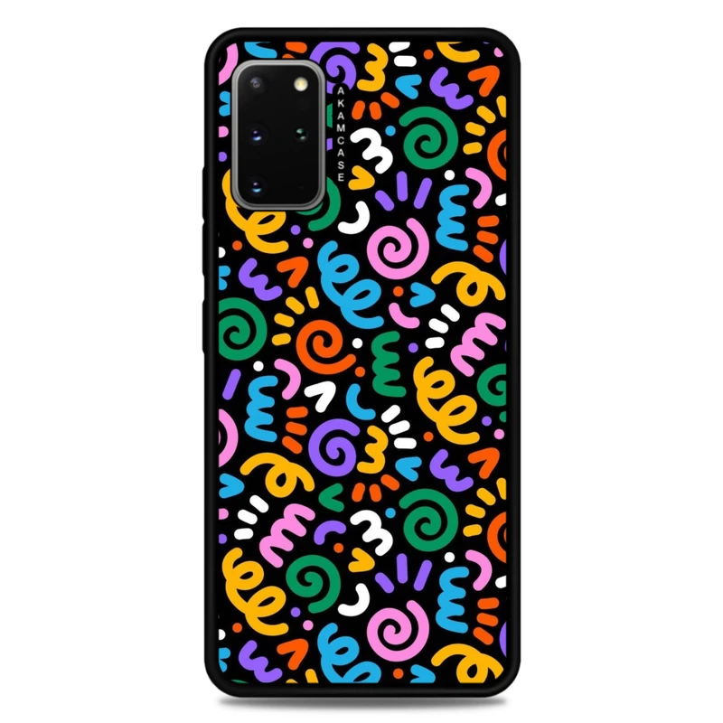 کاور آکام مدل AMC-WSGS20P-DOODLE13 مناسب برای گوشی موبایل سامسونگ Galaxy S20 Plus