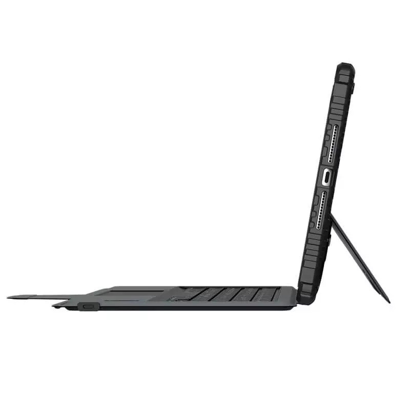 کیف کلاسوری کیبورددار نیلکین مدل Bumper Combo Keyboard مناسب برای تبلت اپل iPad 10.2 2019/2020/2021