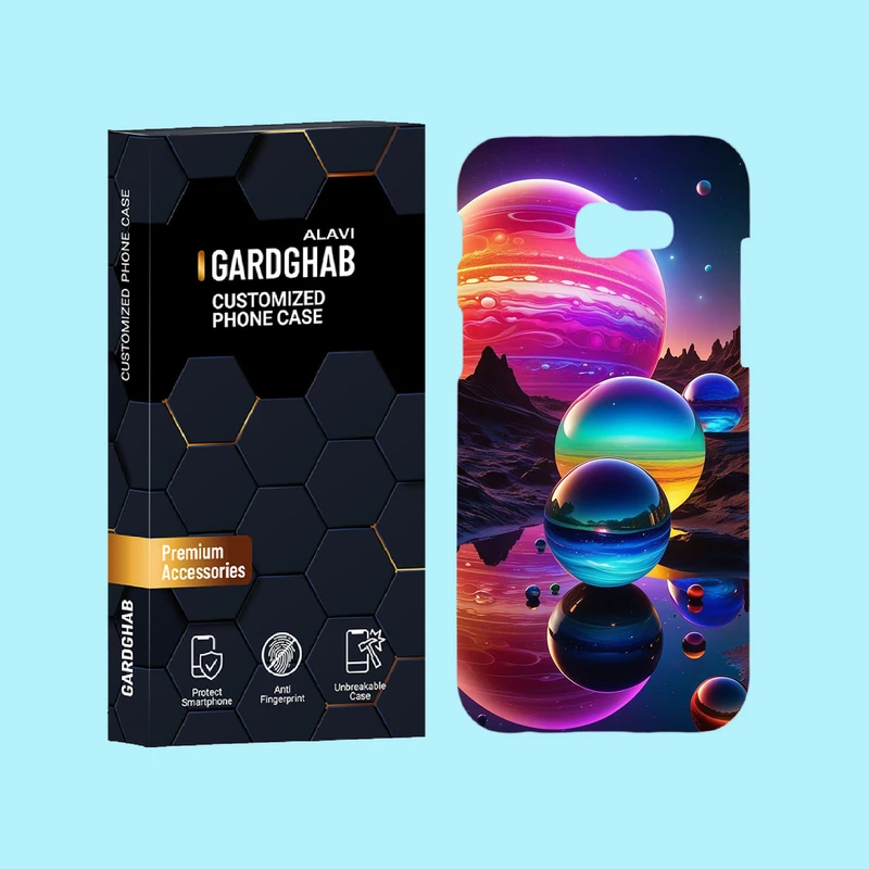 کاور گارد قاب علوی مدل هنری مناسب برای گوشی موبایل سامسونگ Galaxy A5 2017 / A520