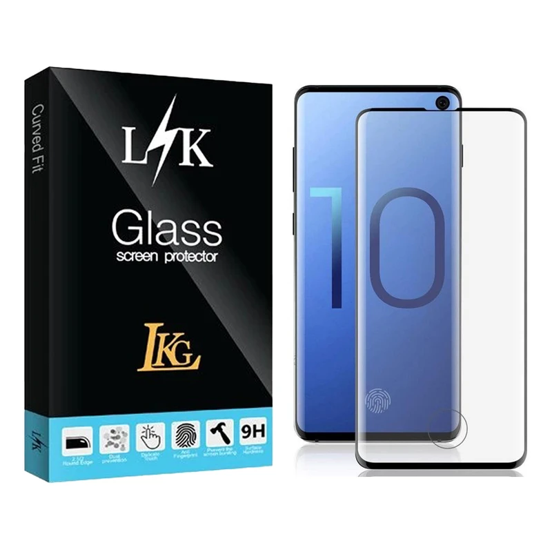 محافظ صفحه نمایش ال کا جی مدل UV مناسب برای گوشی موبایل سامسونگ Galaxy S10 4G