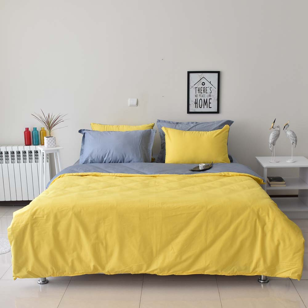 سرویس ملحفه بومرنگ مدل SimpleSet یکنفره 4 تکه