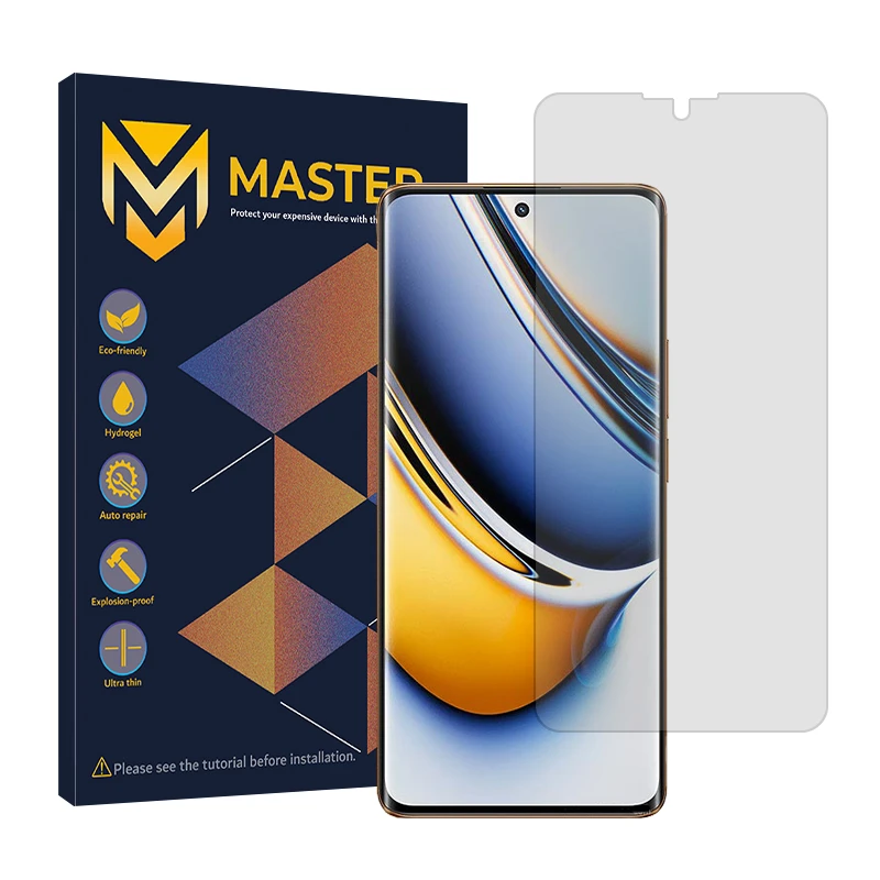 محافظ صفحه نمایش شفاف مستر مدل Resistant مناسب برای گوشی موبایل ریلمی 11 Pro Plus