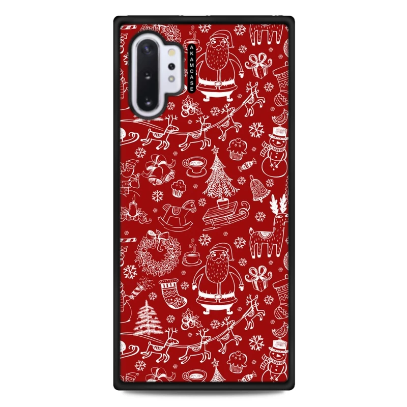 کاور آکام مدل AMC-WSGN10P-CHRISTMAS-20 مناسب برای گوشی موبایل سامسونگ Galaxy Note 10 Plus