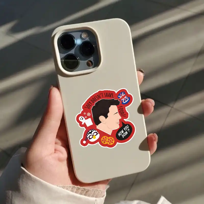 استیکر تزئینی موبایل و تبلت لولو مدل جویی FRIENDS کد 275