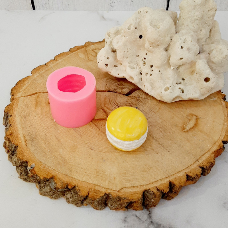 قالب شمع مدل ماکارون