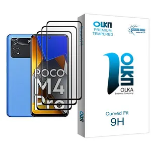 Cooling Olka Glass MIX003 Screen Protector For Xiaomi Poco M4 Pro Pack Of 3