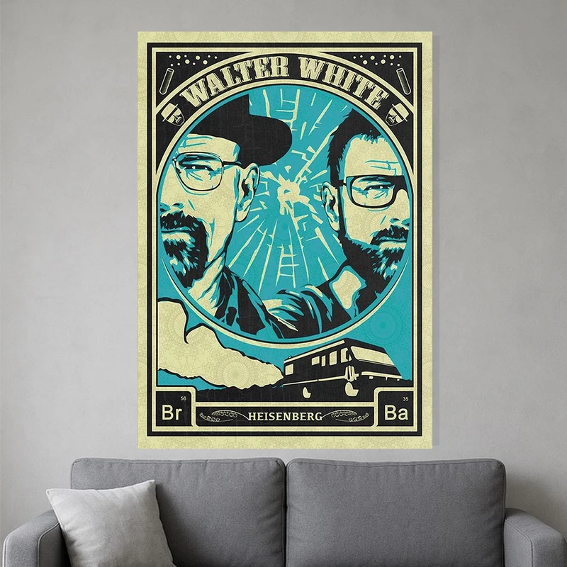 پوستر طرح سریال برکینگ بد مدل Breaking Bad 11015