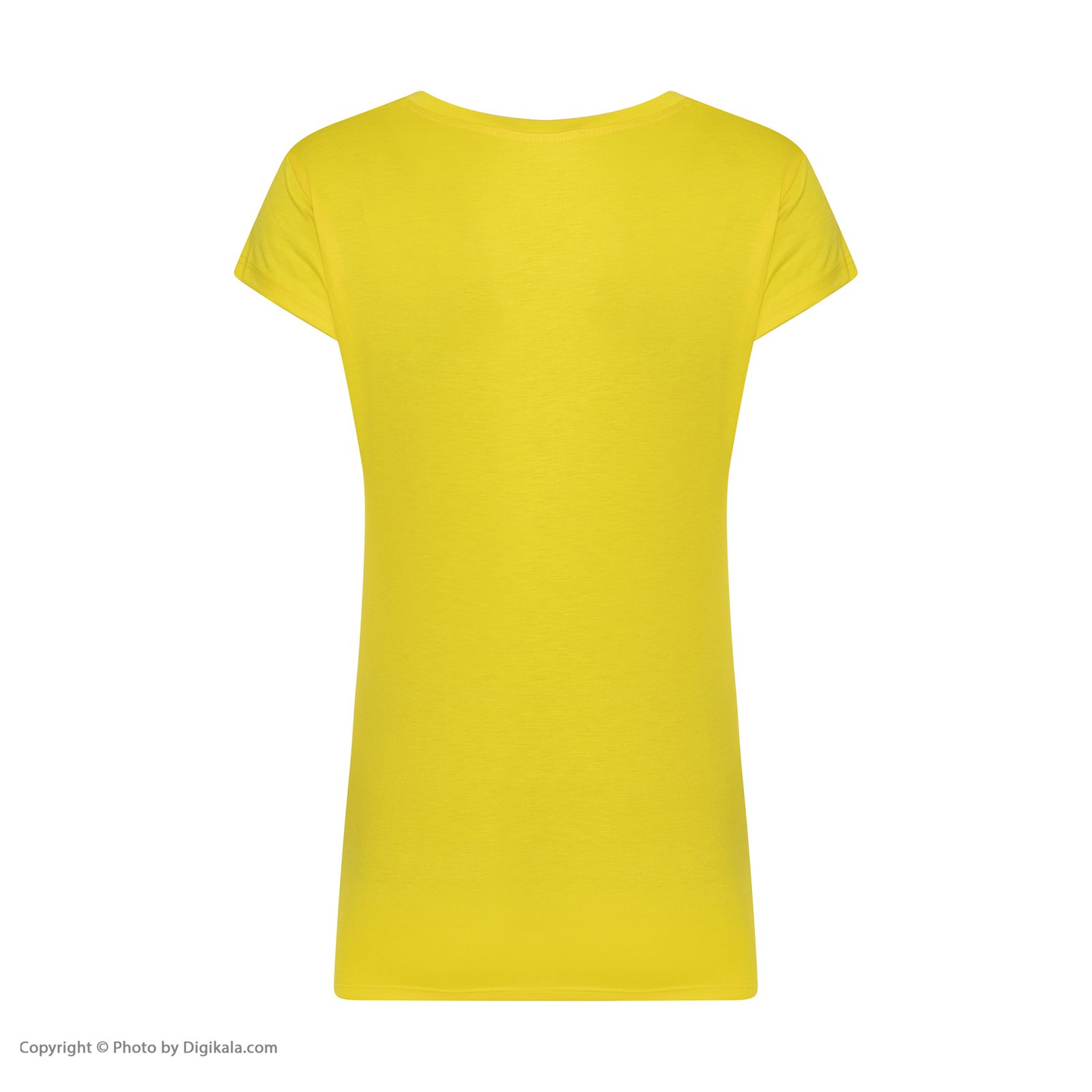 ست تی شرت و شلوارک زنانه افراتین مدل Dream کد 6558 رنگ زرد -  - 4