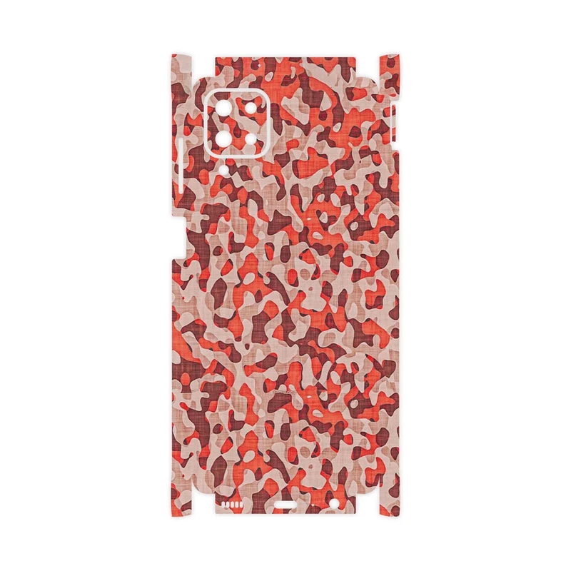 برچسب پوششی ماهوت مدل Red Infantry Army-FullSkin مناسب برای گوشی موبایل سامسونگ Galaxy A12