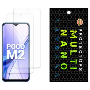 Multi Nano X-S2M Screen Protector For Xiaomi Poco M2 Pack Of 2