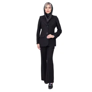 مانتو و شلوار زنانه کرپ گلدن پکس یقه انگلیسی کد 3037