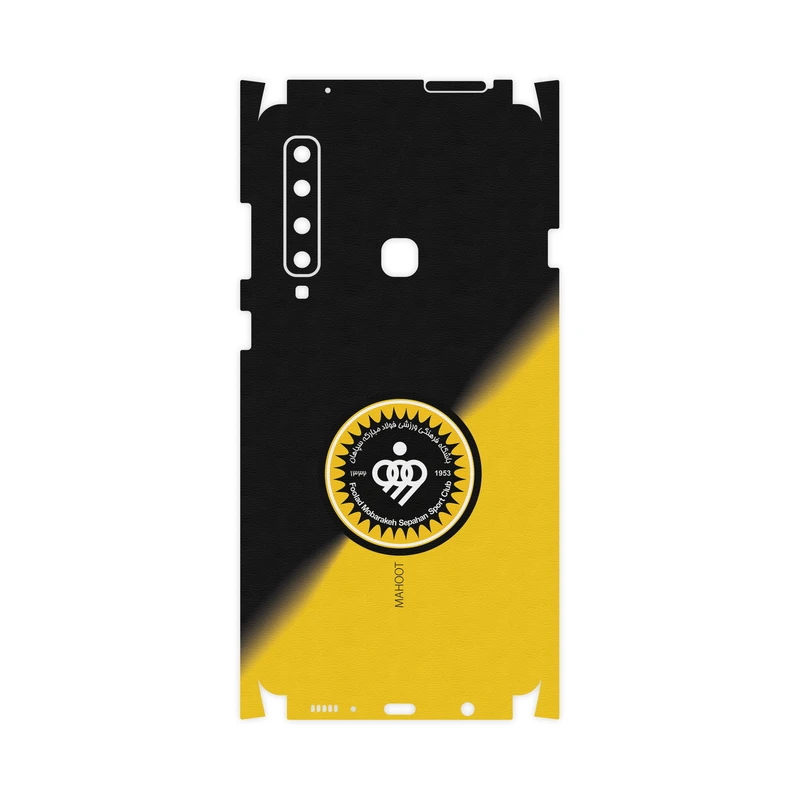 برچسب پوششی ماهوت مدل Sepahan-FC-FullSkin مناسب برای گوشی موبایل سامسونگ Galaxy A9 2018