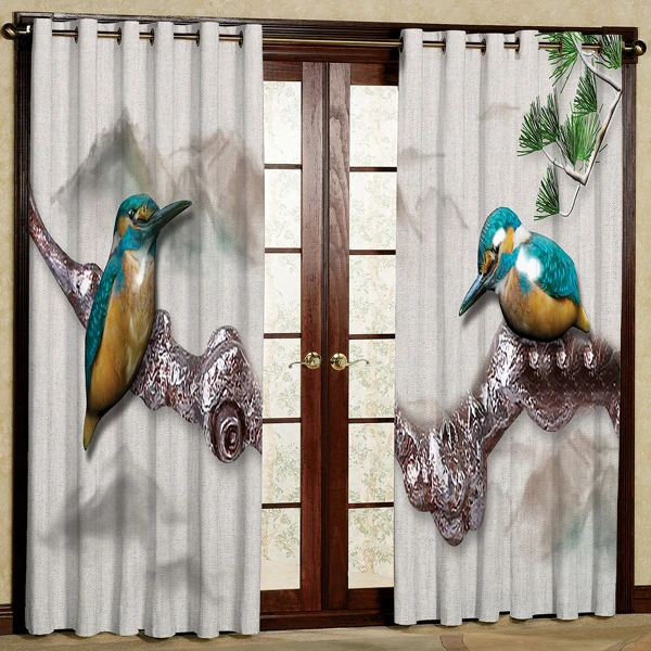 پرده مدل مخمل پانچی کد 6979 سایز 280x140 سانتی متر