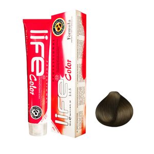 رنگ مو لایف شماره 3.65 حجم 100 میلی لیتر رنگ قهوه ای شکلاتی تیره