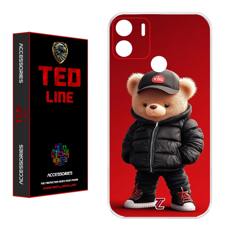 کاور تد لاین طرح تدی کد 1113 مناسب برای گوشی موبایل شیائومی Redmi A1 Plus / A2 Plus / Poco C51 / Poco C50