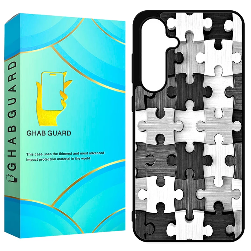 کاور قاب گارد طرح پازل مدل GS25FE مناسب برای گوشی موبایل سامسونگ Galaxy S25 FE 