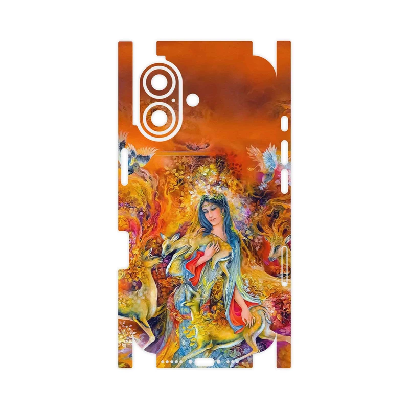 برچسب پوششی ماهوت مدل Persian miniature 2-FullSkin مناسب برای گوشی موبایل اپل iPhone 16