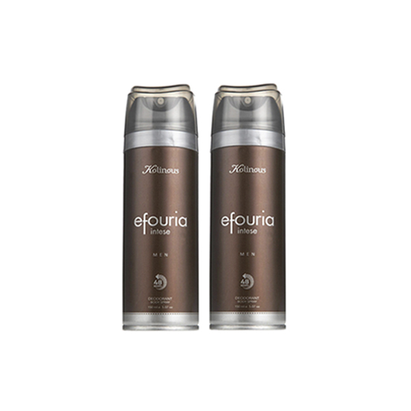 اسپری بدن مردانه کلینوس مدل efouria حجم 150 میلی لیتر مجموعه 2 عددی