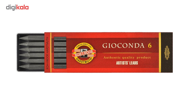 نوک اتود طراحی 5 میلی متری کوه نور مدل 4865 بسته 6 عددی