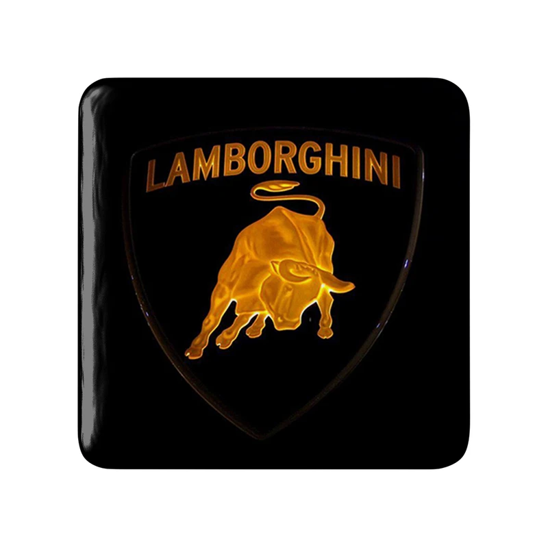مگنت خندالو طرح لامبورگینی Lamborghini مدل مربعی کد 30633