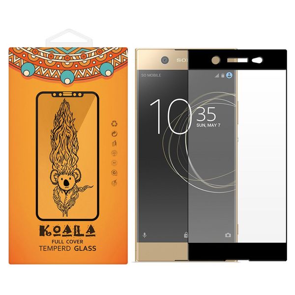 محافظ صفحه نمایش شیشه ای کوالا مدل Full Cover مناسب برای گوشی موبایل سونی Xperia XA1 Ultra محافظ صفحه نمایش شیشه ای کوالا مدل Full Cover مناسب برای گوشی موبایل سونی Xperia XA1 Ultra