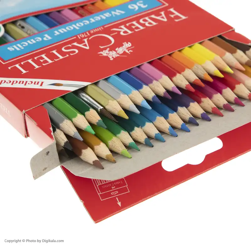 مداد آبرنگی 36 رنگ فابر-کاستل مدل Classic