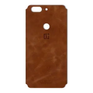 MAHOOT Buffalo Leather Special Cover Sticker for OnePlus 5T