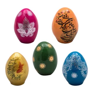 تخم مرغ تزیینی هفت سین آرت گالری  مدل A3076- بسته 5 عددی