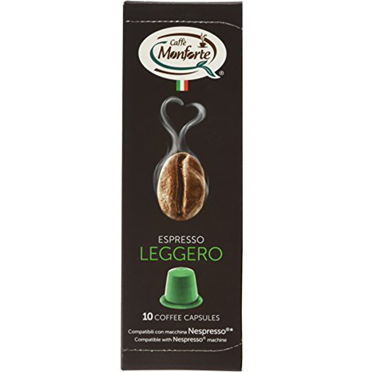 کپسول قهوه اسپرسو کافه مونفورته مدل Leggero
