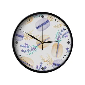 ساعت دیواری مدوپد طرح ماکارون آبرنگی مدل PAT00050