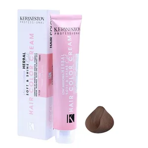 رنگ مو کرانستون مدل SILKY EFFECT شماره 7.17 حجم 120 میلی لیتر رنگ بلوند نسکافه ای متوسط