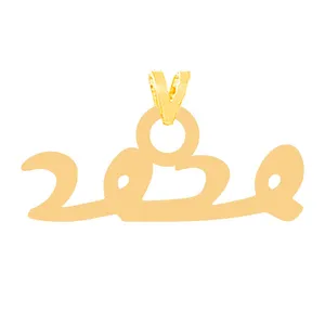 آویز گردنبند طلا 18 عیار زنانه الن نار مدل N31439