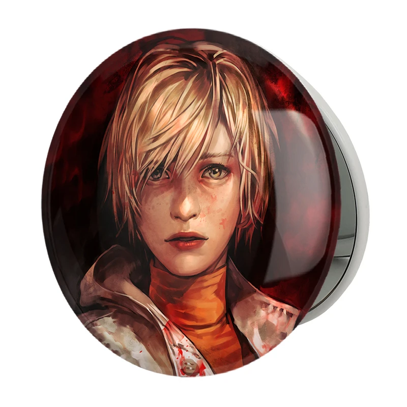 آینه جیبی خندالو طرح بازی سایلنت هیل‌ (Silent Hill) مدل تاشو کد 34460